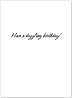 Birthday Floss Card A2071U-Y