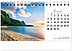 Scenic Beaches Tent Calendar SB2024