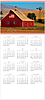 American Pride Calendar Card C2584U-AA