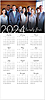 Modern Photo Calendar Card D2644U-4A