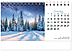 Scenic Seasons Tent Calendar SS2024