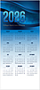 Executive Premium Calendar Card C2993U-AAA