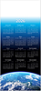 Universe Logo Top Calendar Card D3310U-4A