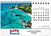 Scenic Beaches Tent Calendar SB2026