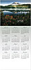 Mountain Premium Calendar Card C2992U-AAA
