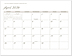 Scenic Beaches Wall Calendar DWM1426