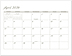 Scenic Seasons Wall Calendar DWP1126